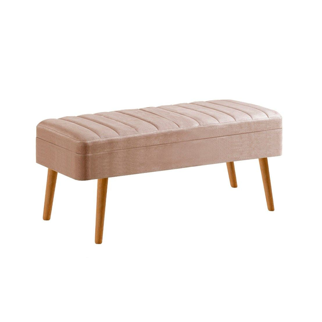 Vina 0900-2 Bench in Atlantic Pine and Stone – product image 2