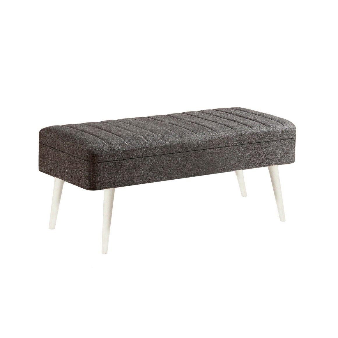 Vina 1053-1 Bench in White and Anthracite – product image 1