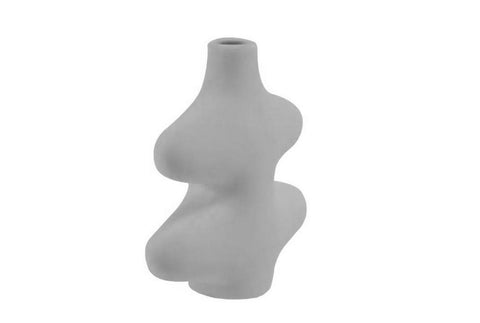 Grey Ceramic Decorative Vase
