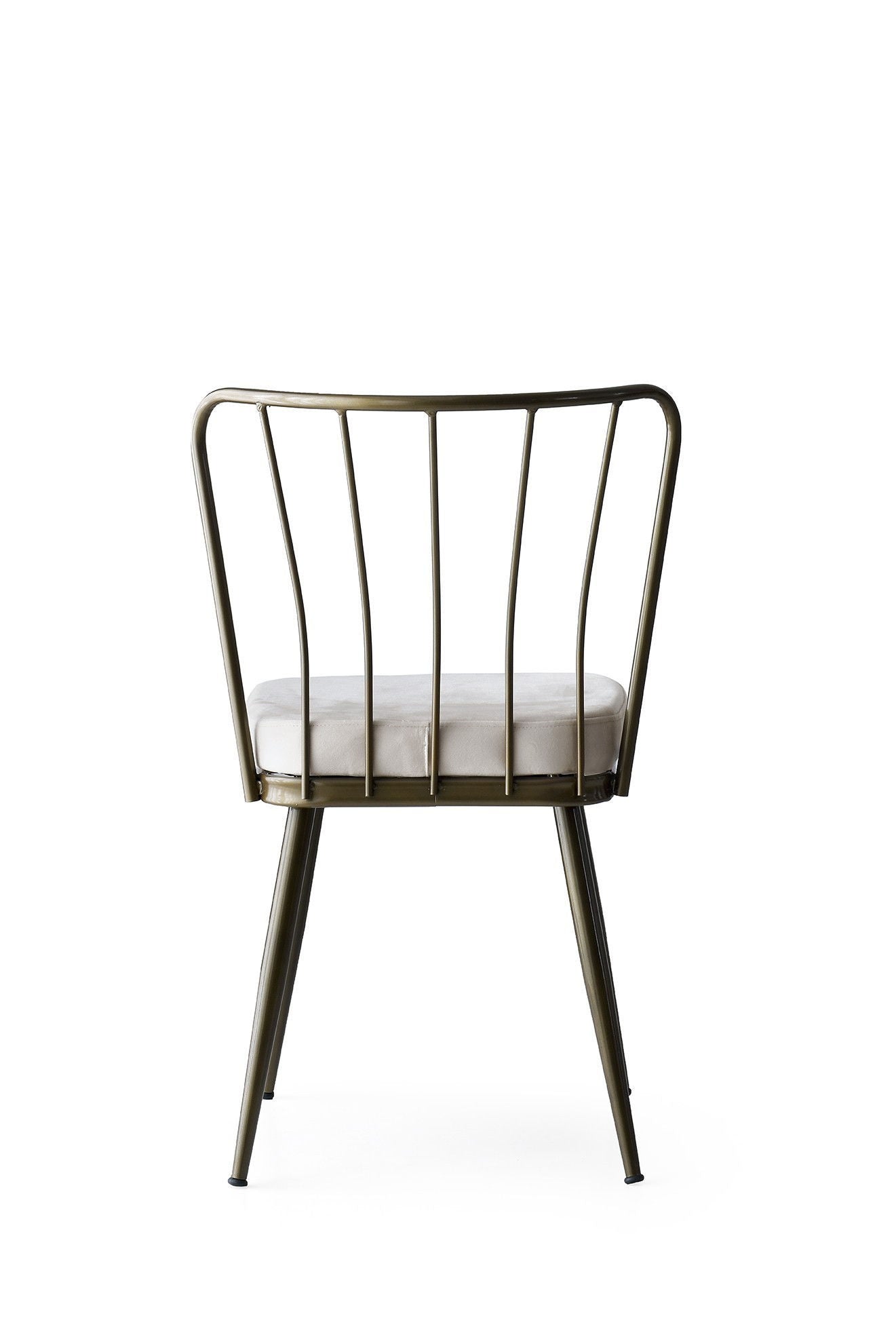 Set of 2 Yıldız 985 Velvet Dining Chairs in Mink – product image 4