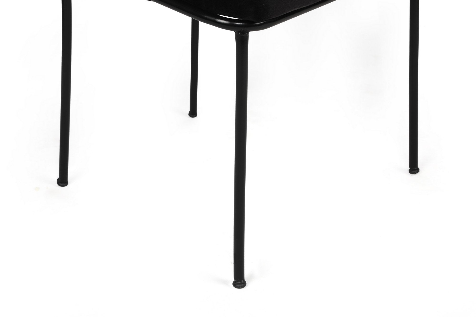 Set of 4 Dore 142 Velvet Dining Chairs in Mustard and Black – product image 5