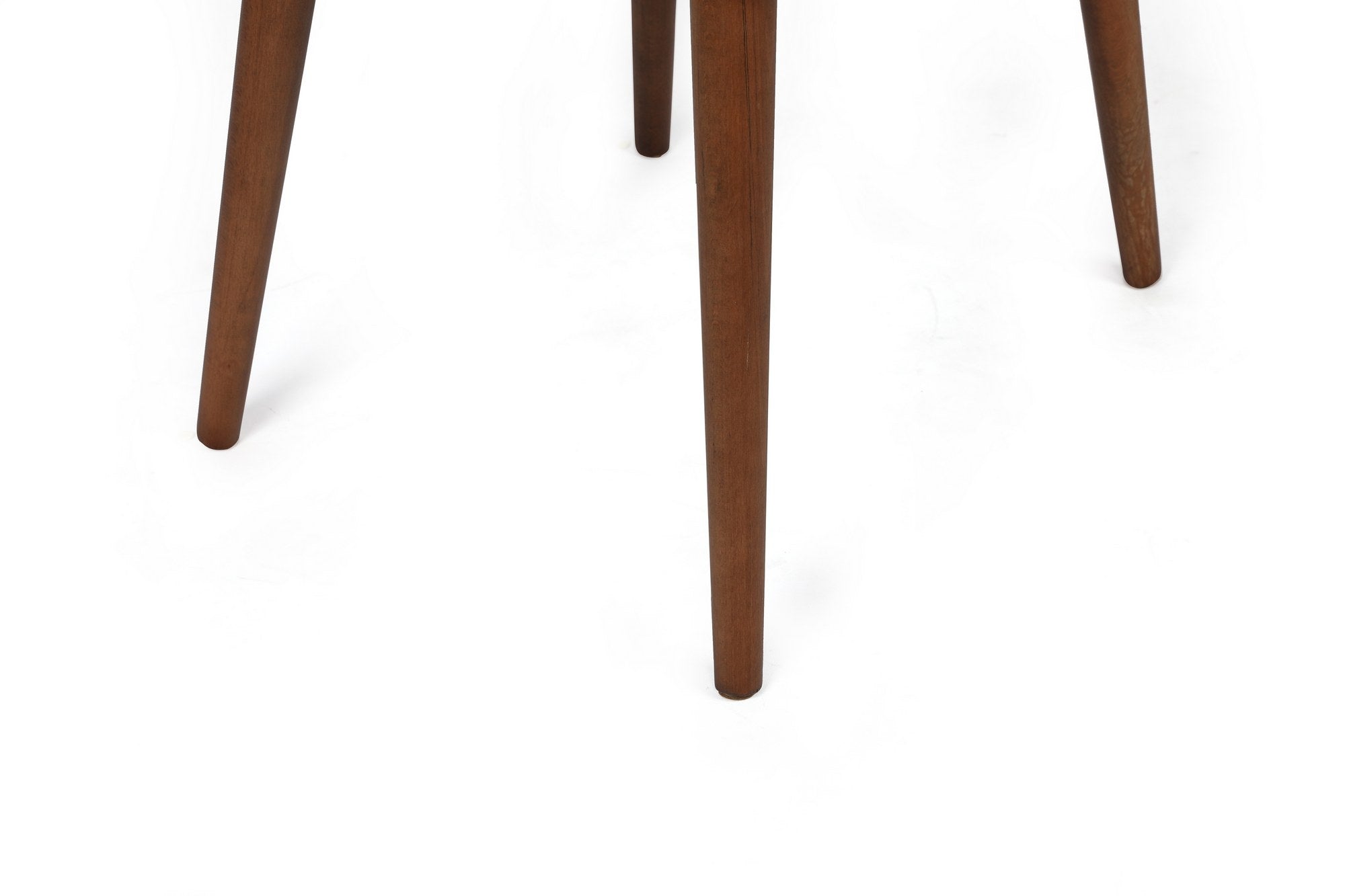 Set of 2 Tutku 351 Velvet Dining Chairs in Black and Walnut – product image 4