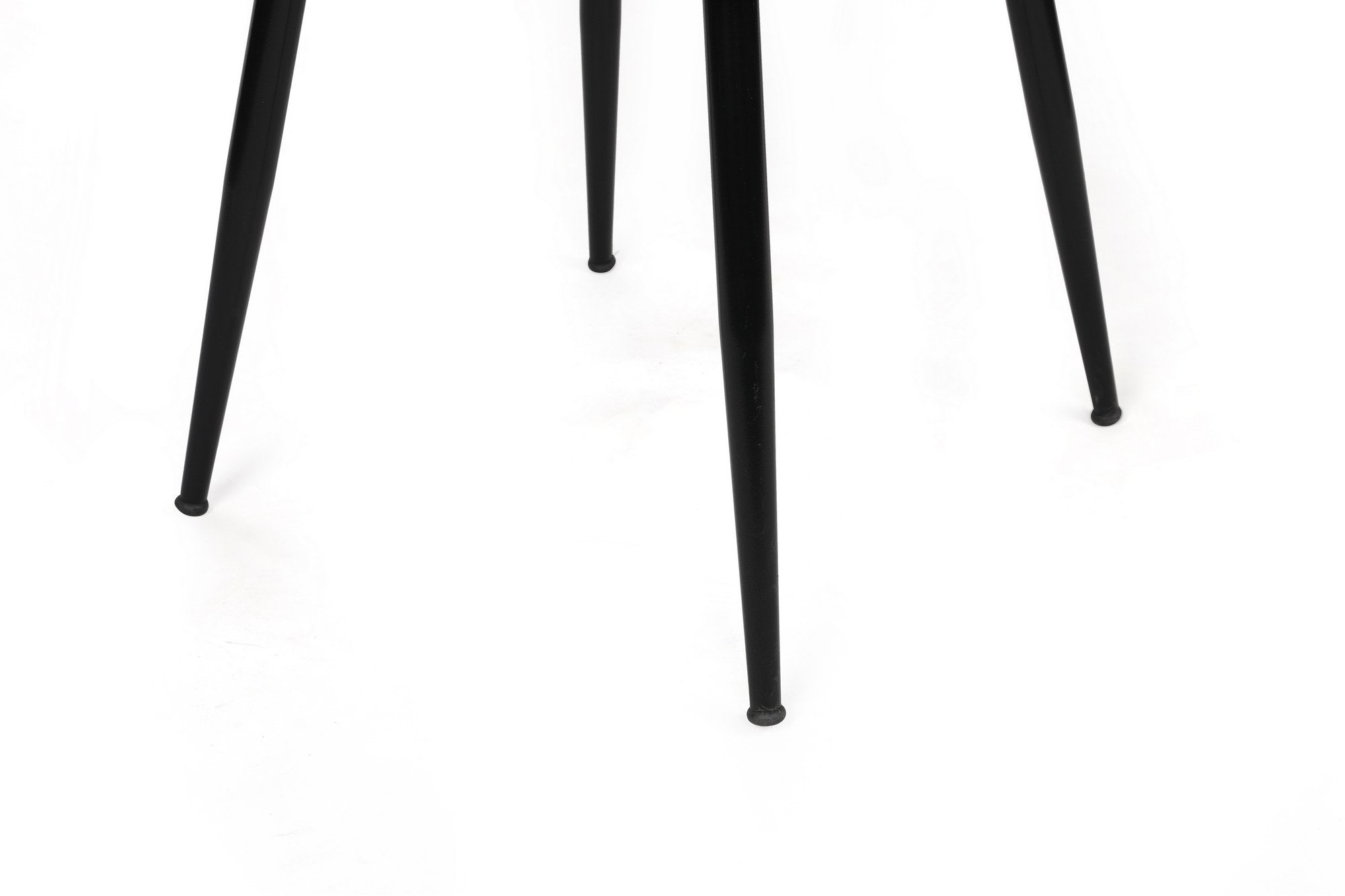 Set of 2 Yıldız 945 Velvet Dining Chairs in Tile Red and Black – product image 4