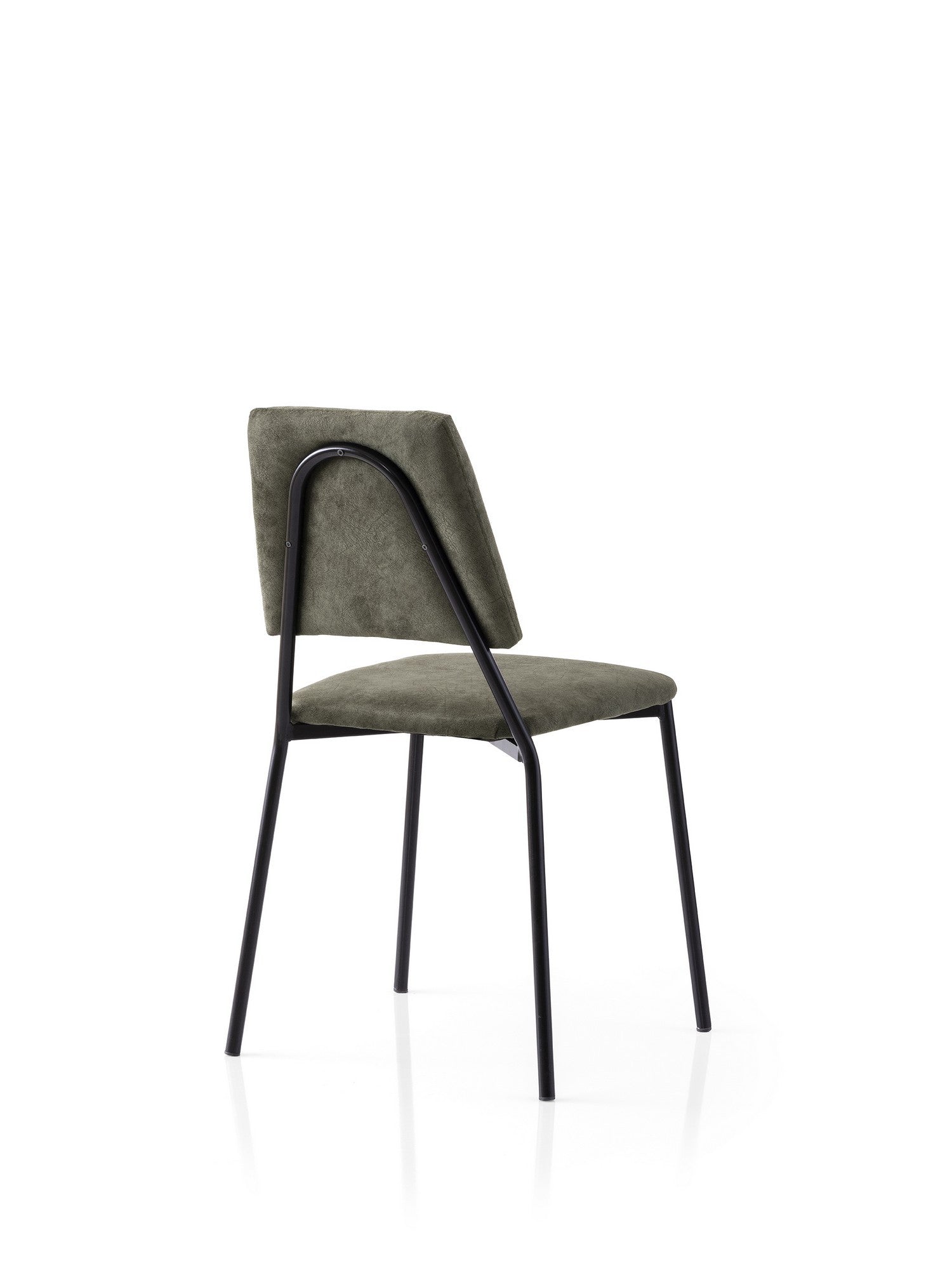 Set of 2 Lima 4553 Velvet Dining Chairs in Black and Anthracite – product image 3