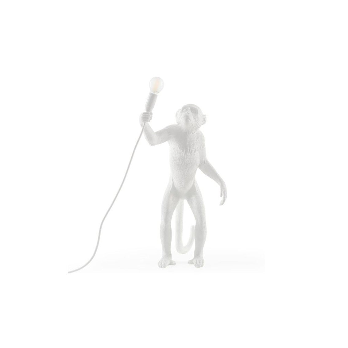 Monkey standing table lamp