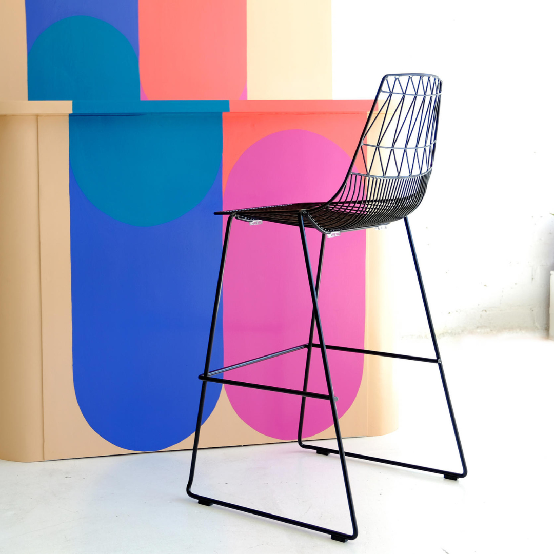 ARIA Wire Bar Stool