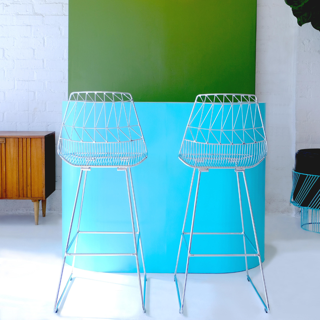 ARIA Wire Bar Stool