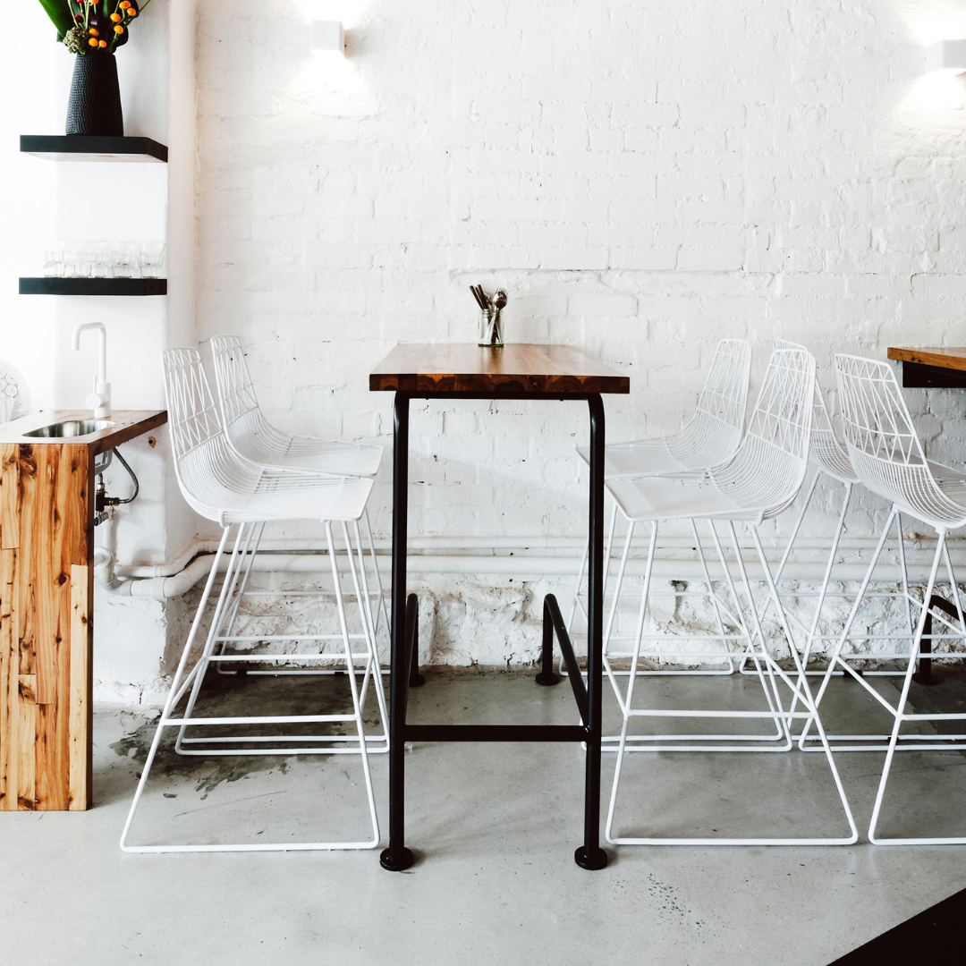 ARIA Wire Bar Stool