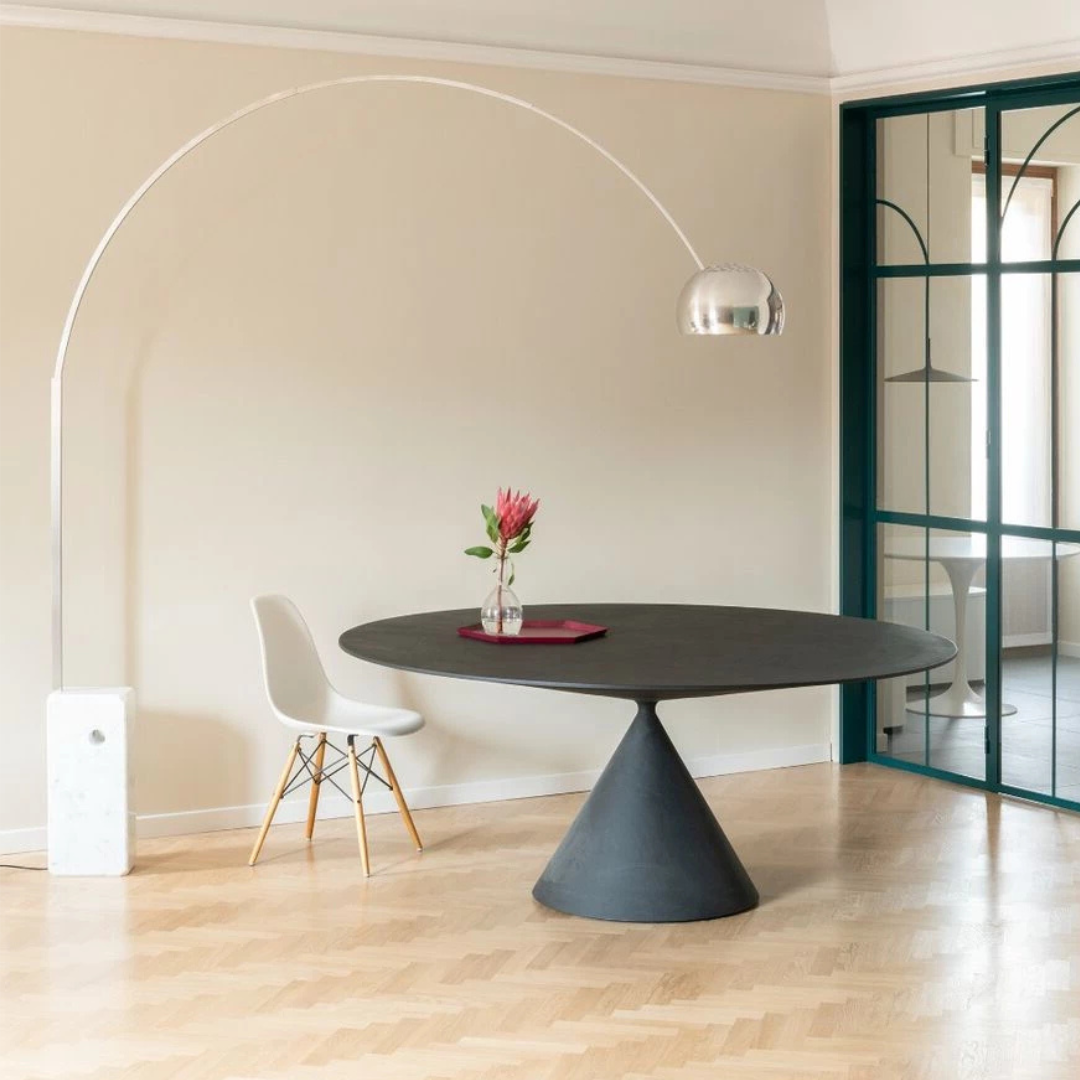 Arco Iconic Marble Floorlamp