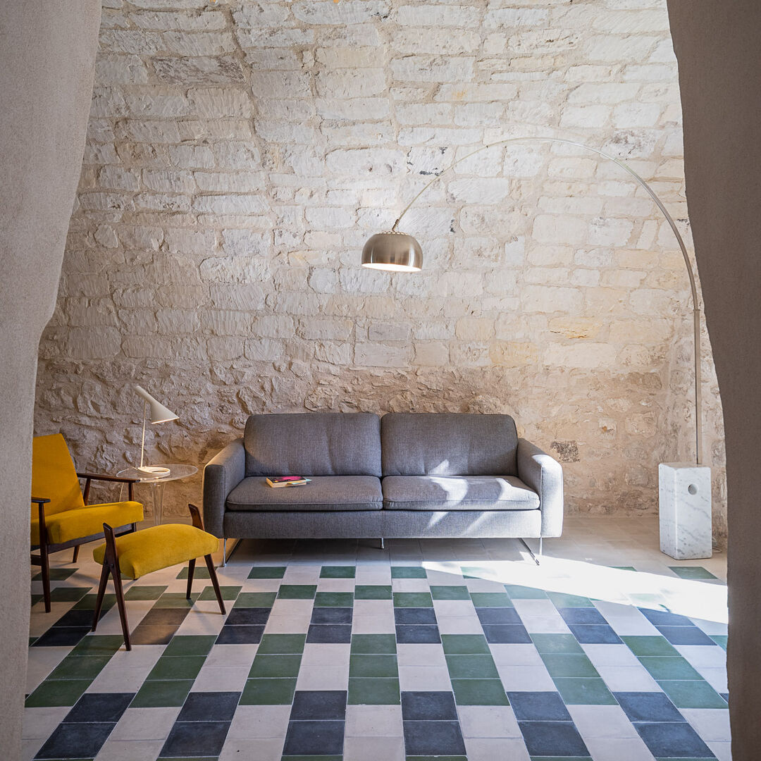 Arco Iconic Marble Floorlamp