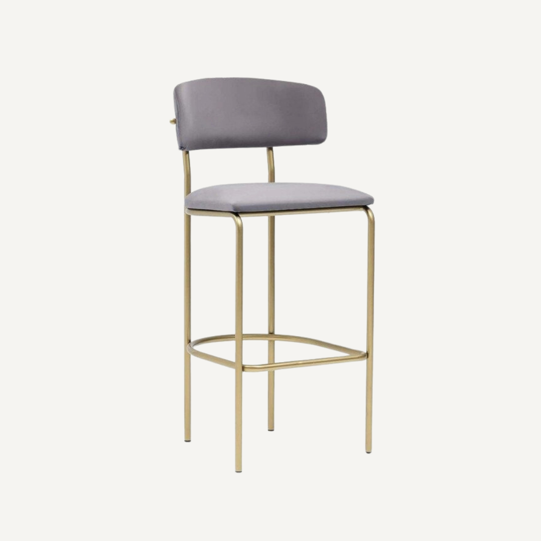 Artos Velvet bar stool
