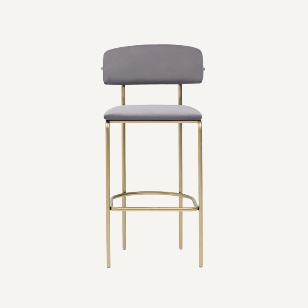 Artos Velvet bar stool