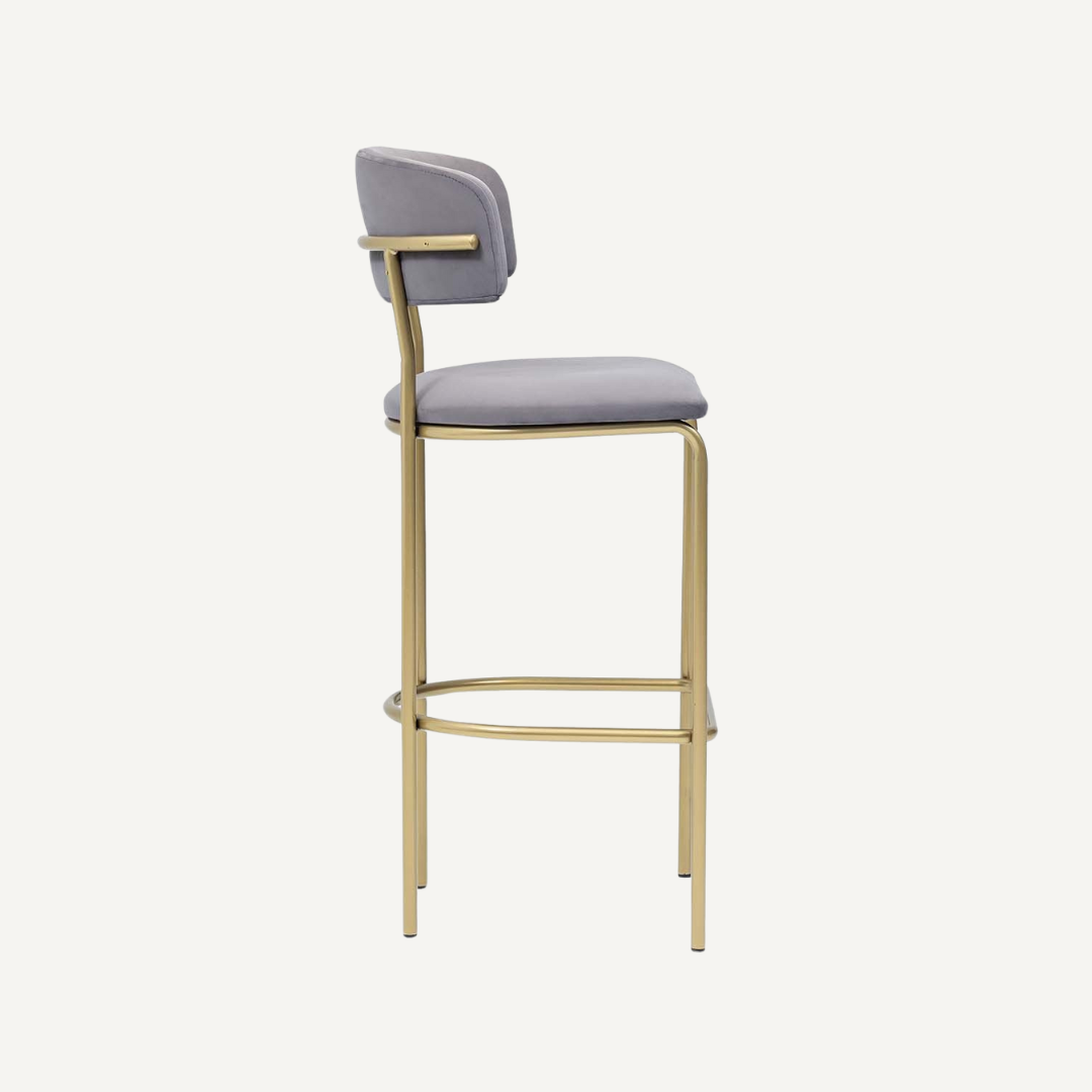 Artos Velvet bar stool