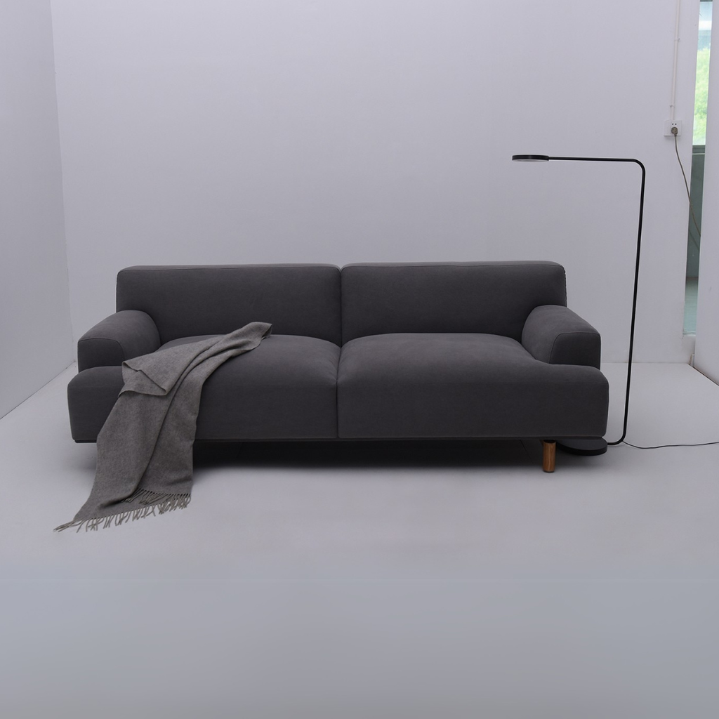Ashton 3-seater fabric sofa