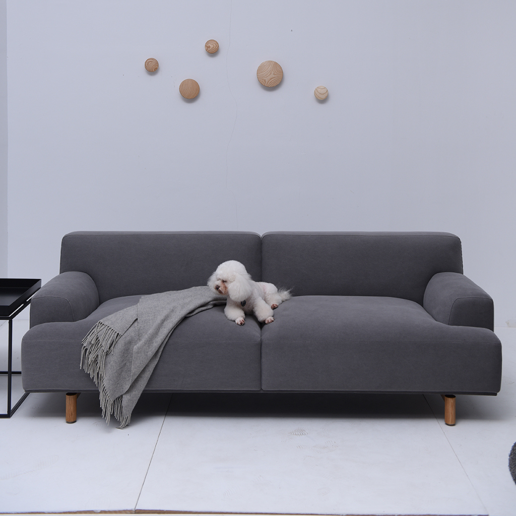 Ashton 3-seater fabric sofa