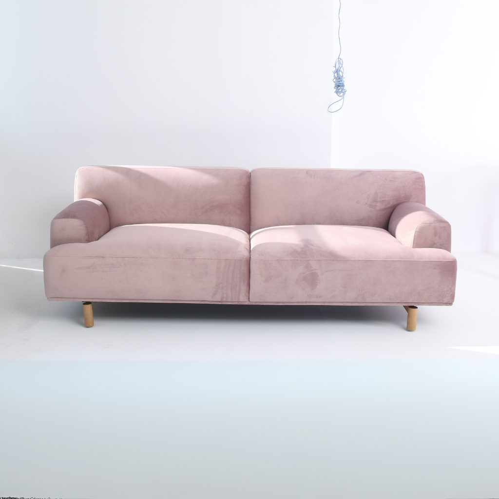 Ashton 3-seater fabric sofa