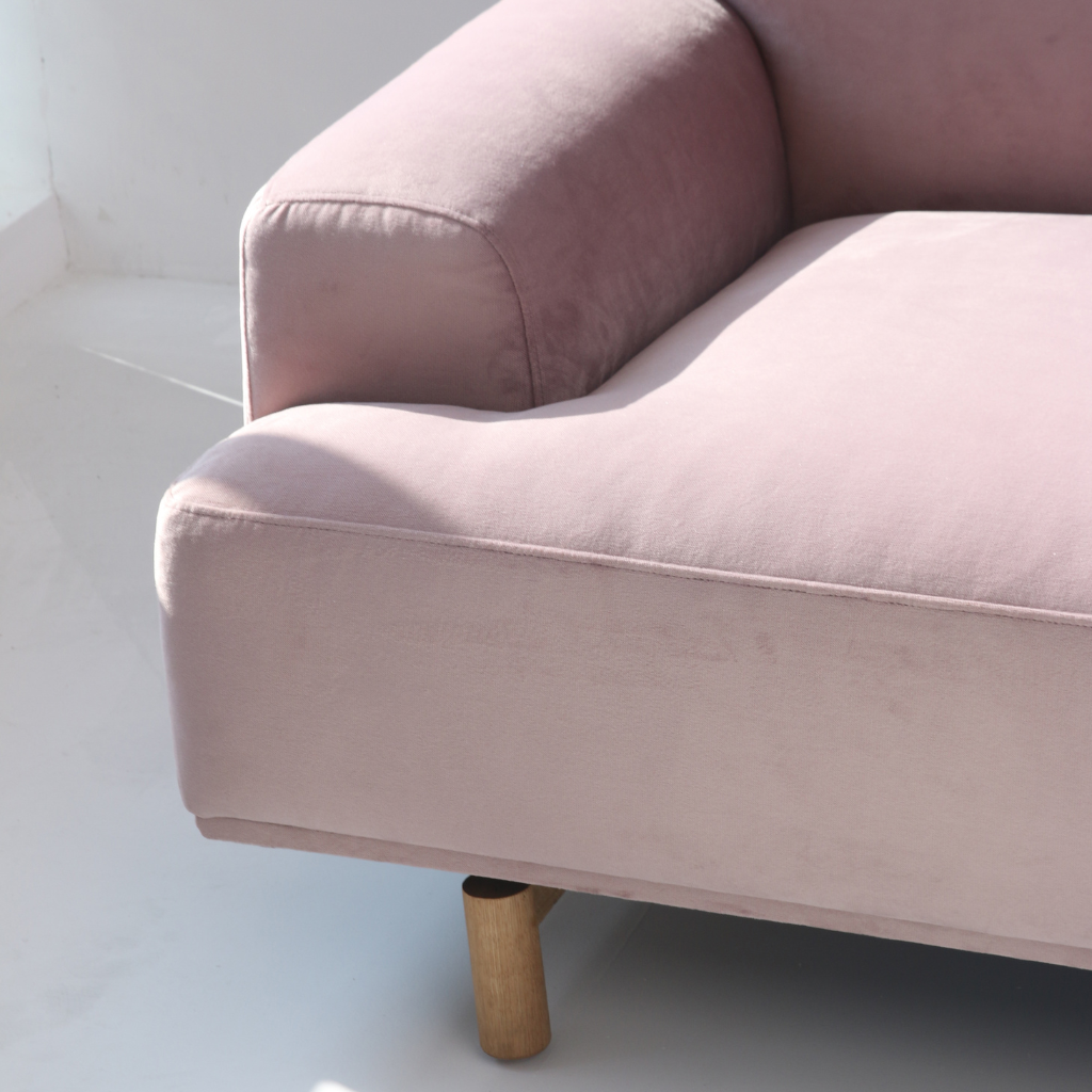 Ashton 3-seater fabric sofa