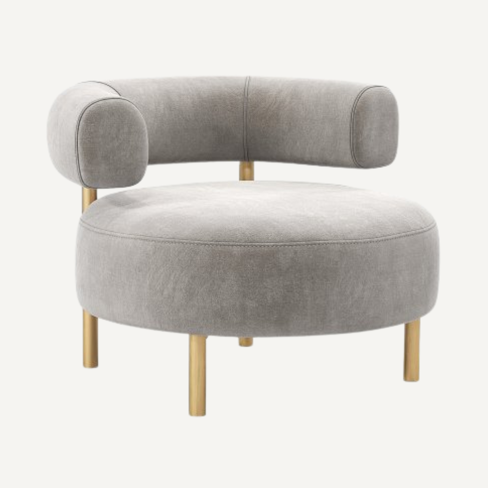 Modern low living room chair Tiddy