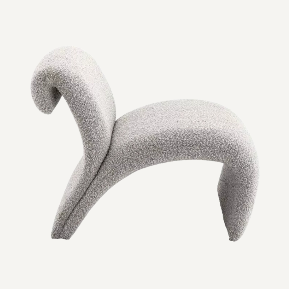 Organic chaise lounge design Curvo