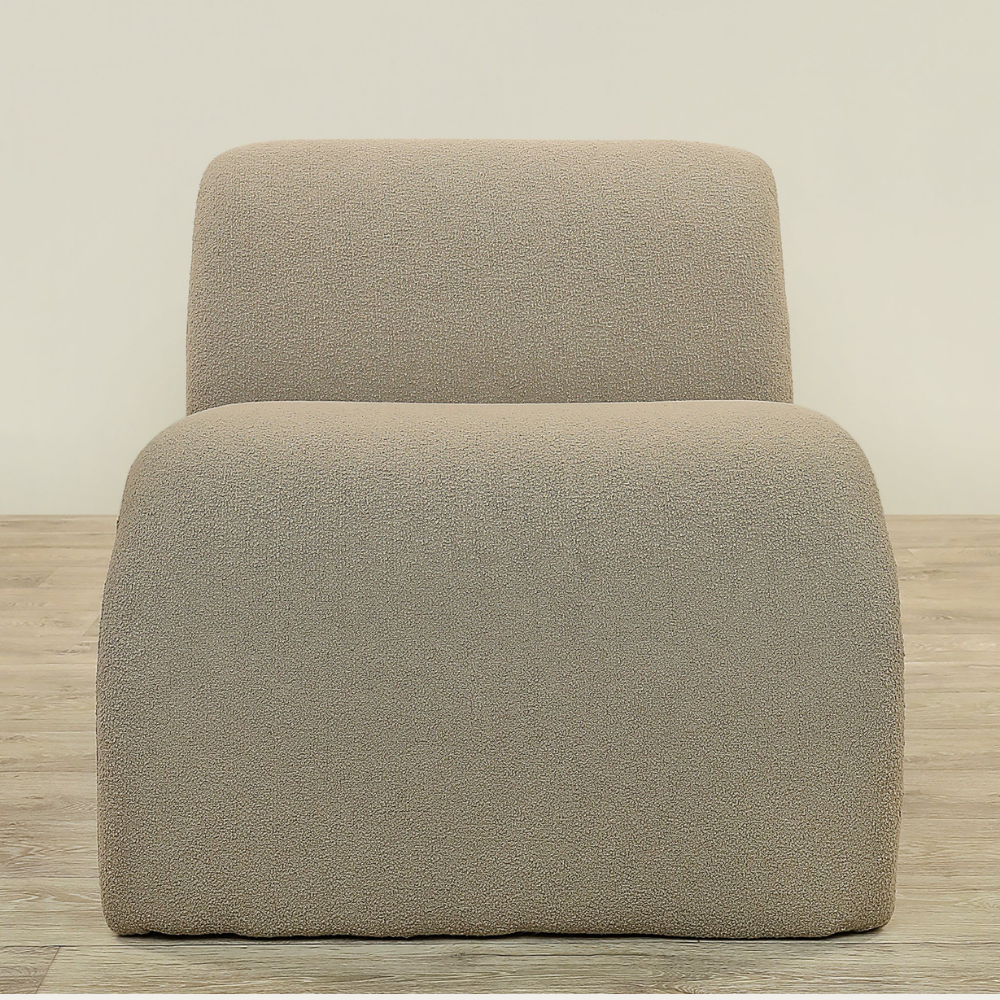 Organic chaise lounge design Curvo