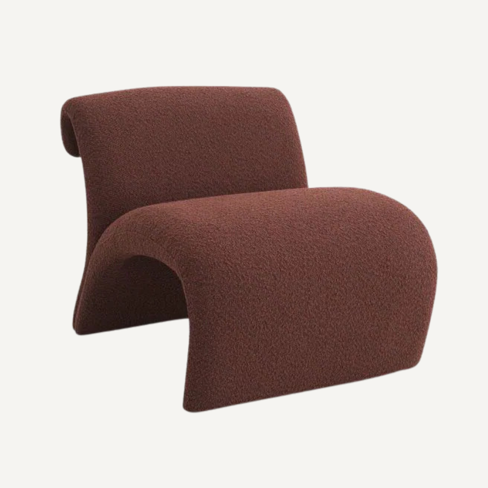 Organic chaise lounge design Curvo