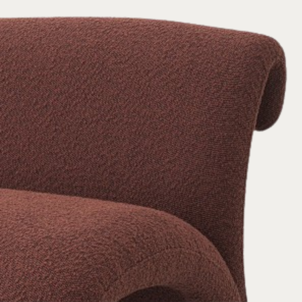 Organic chaise lounge design Curvo