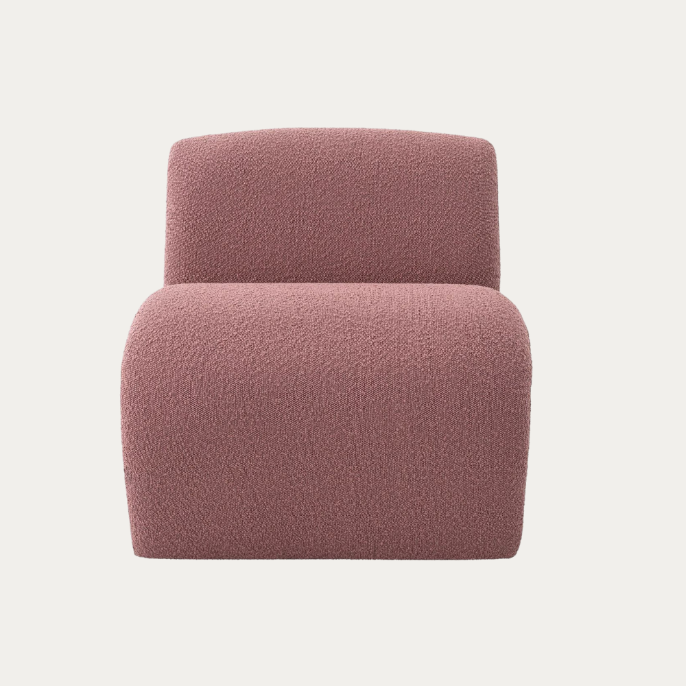 Organic chaise lounge design Curvo