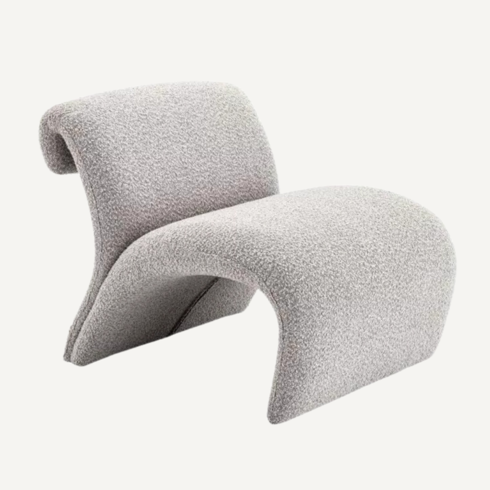 Organic chaise lounge design Curvo