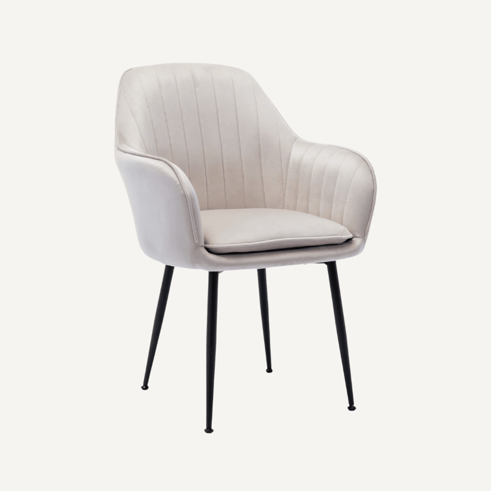 Dining chair with armrests Flora