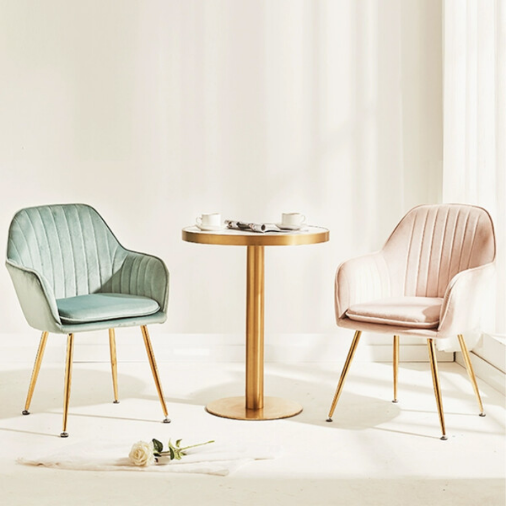 Dining chair with armrests Flora