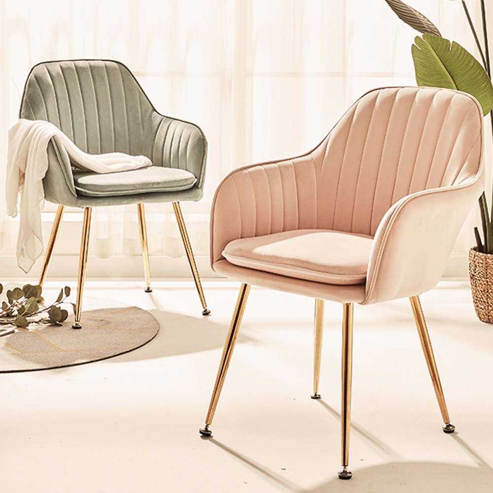 Dining chair with armrests Flora