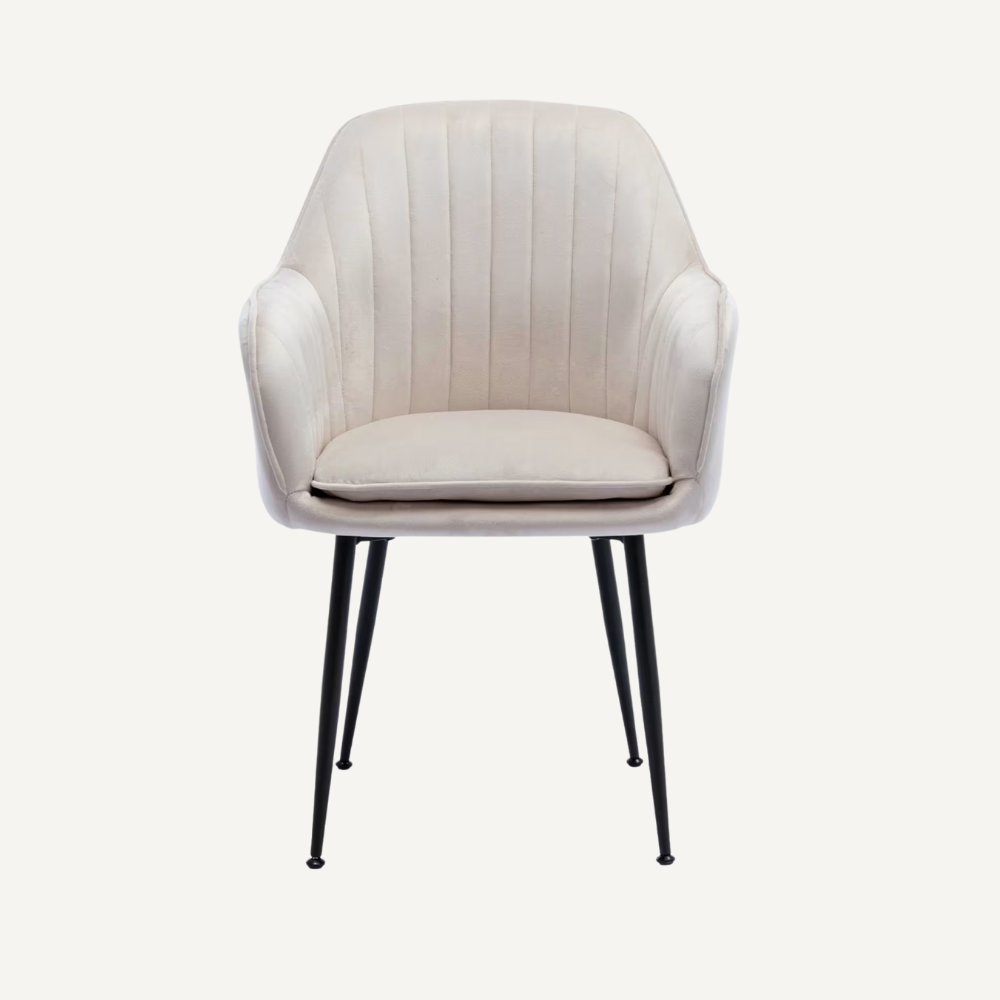 Dining chair with armrests Flora