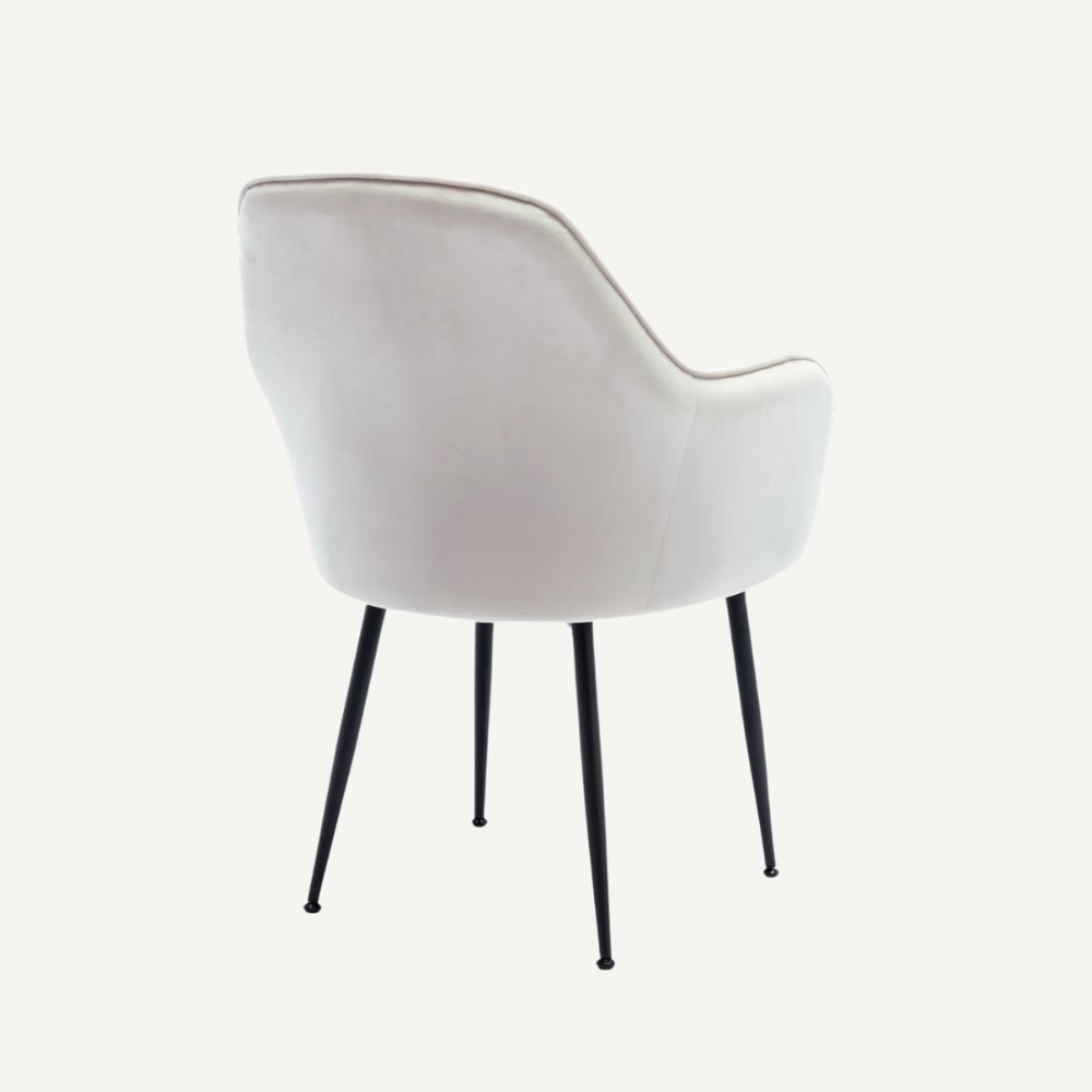 Dining chair with armrests Flora