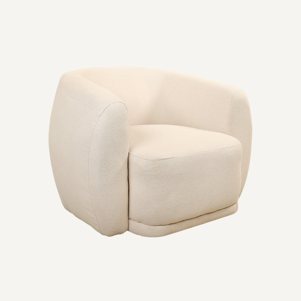 1-seater sofa with organic shapes Venico