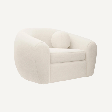 Minima bouclé wool occasional sofa