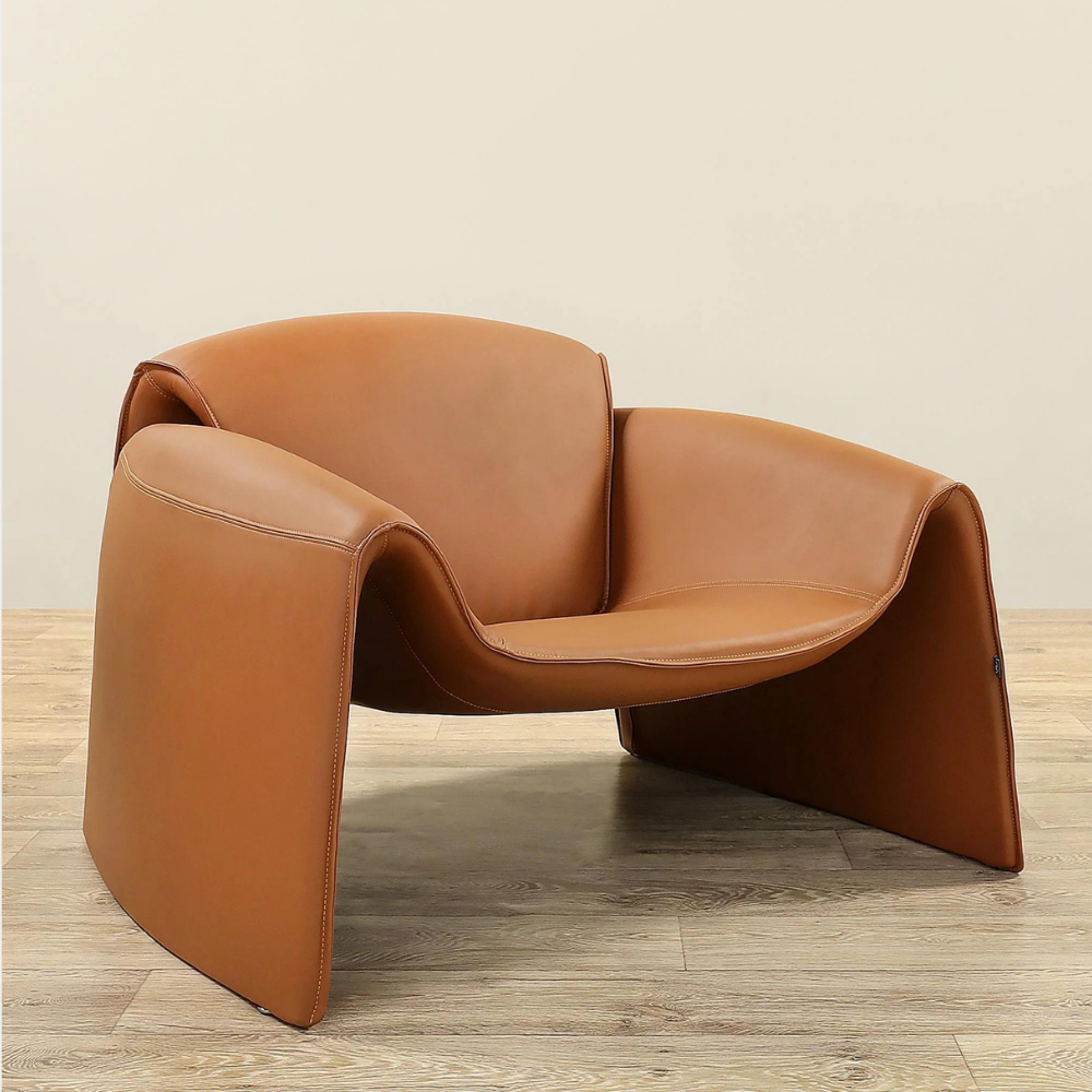 Trendy low lounge chair Blissi