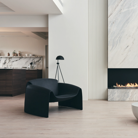 Trendy low lounge chair Blissi