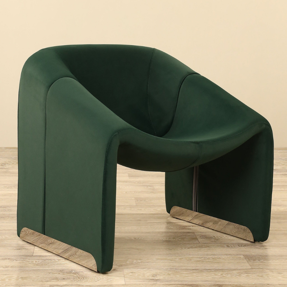 Comfortable designer armchair Sloopy