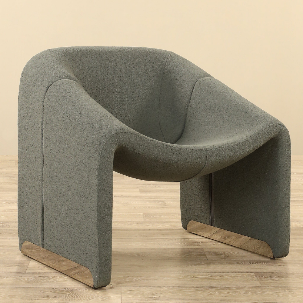 Comfortable designer armchair Sloopy