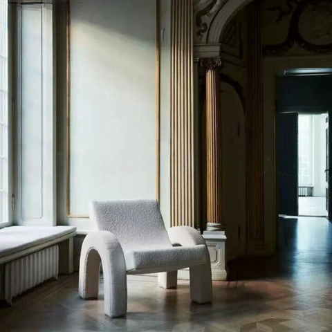 Original curved Norvix armchair