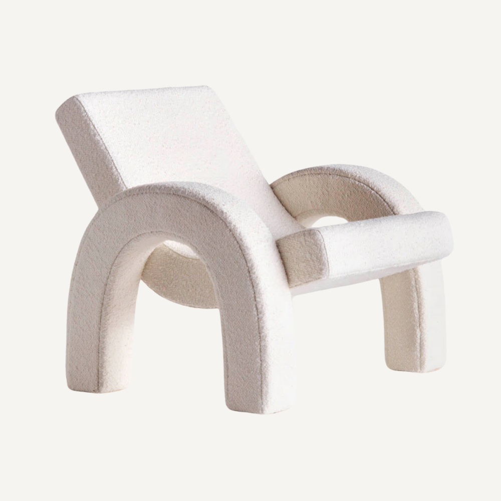 Original curved Norvix armchair
