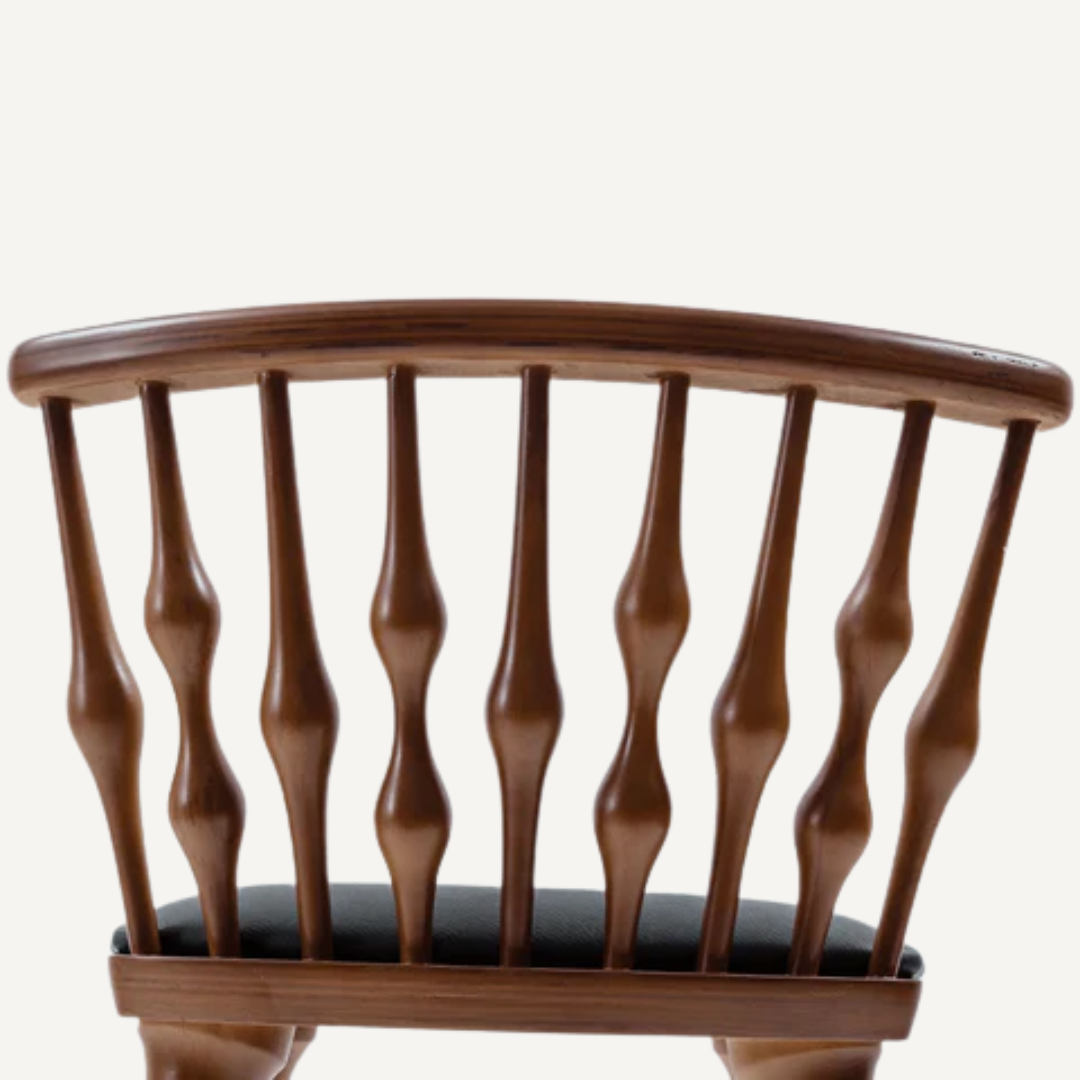 Beyond Wooden high chair with backrest