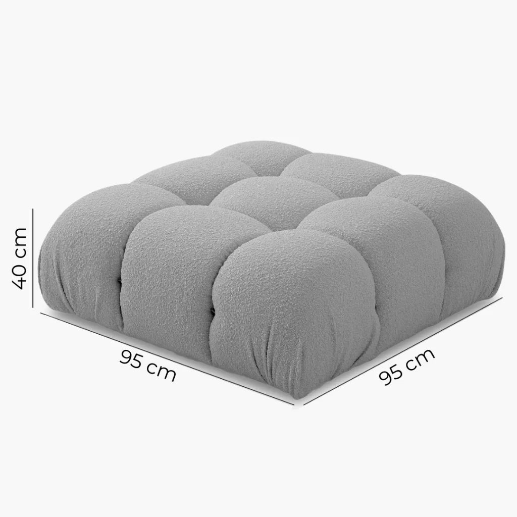 Square footrest 95 x 95 cm - Camelia modular sofa