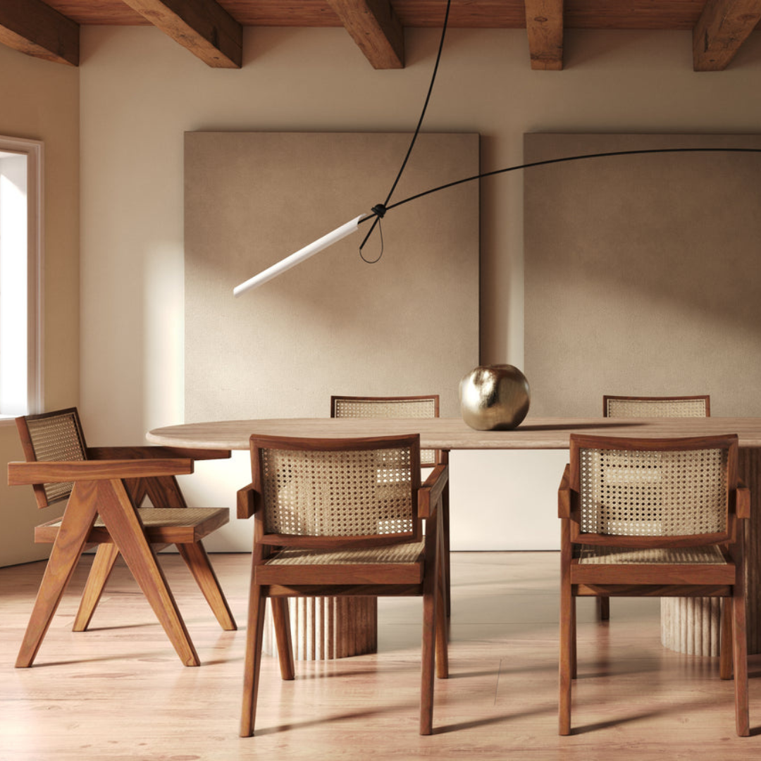 Jeanne chair with armrests - Style