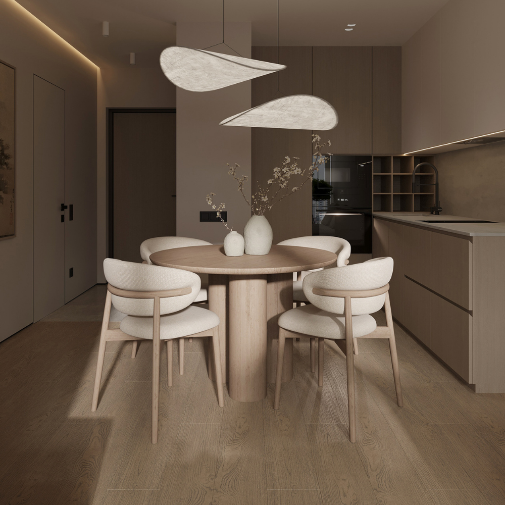 Altessi Natural Wooden Design Kitchen Chair