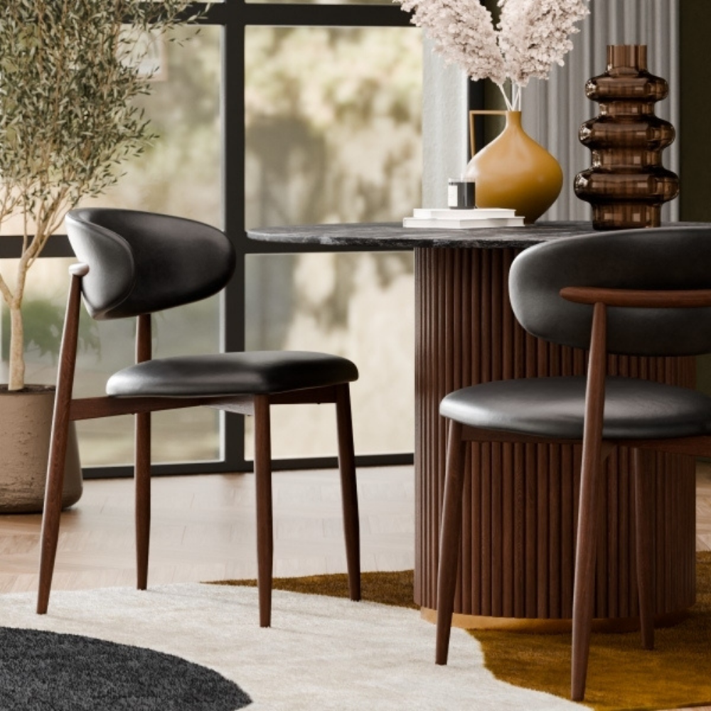 Altessi Natural Wooden Design Kitchen Chair