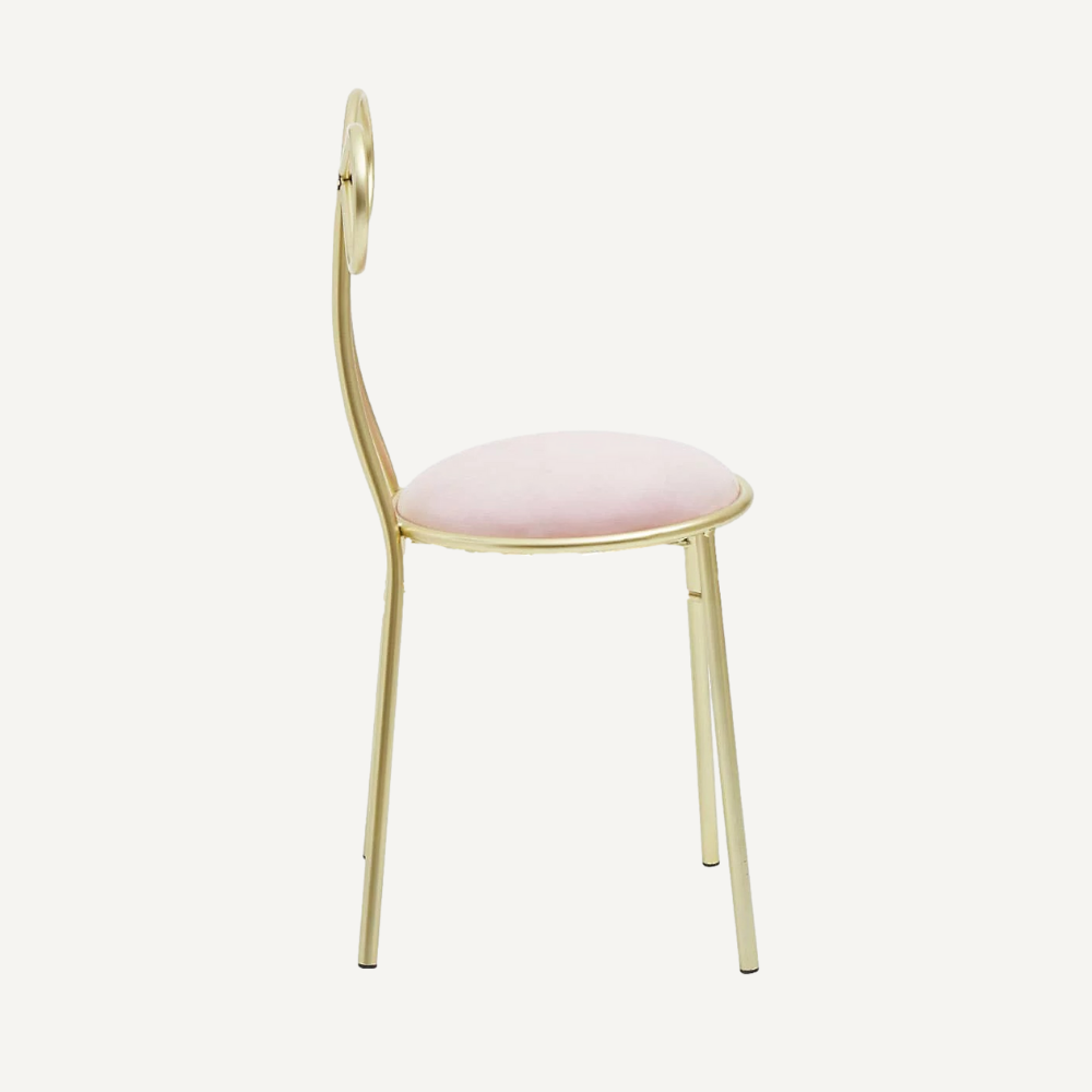 Golden makeup chair Fly