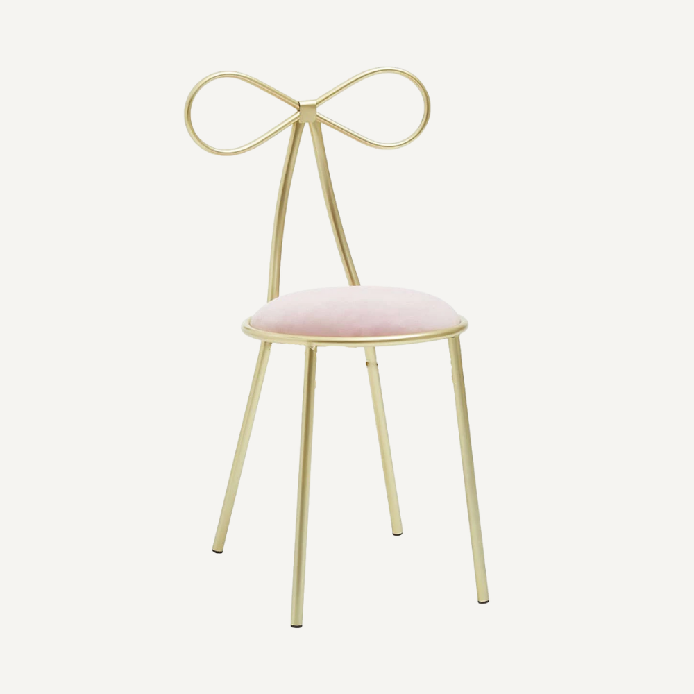 Golden makeup chair Fly