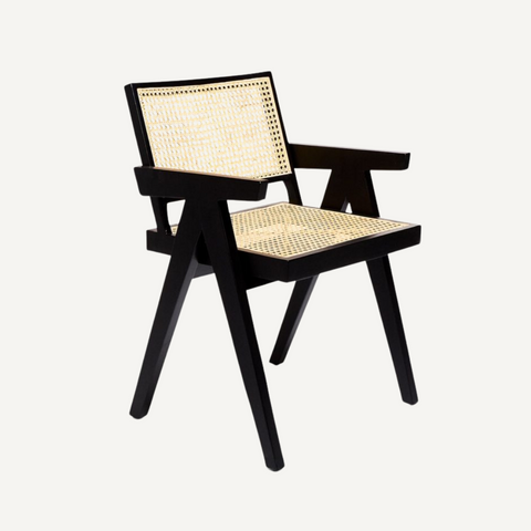 Jeanne chair with armrests