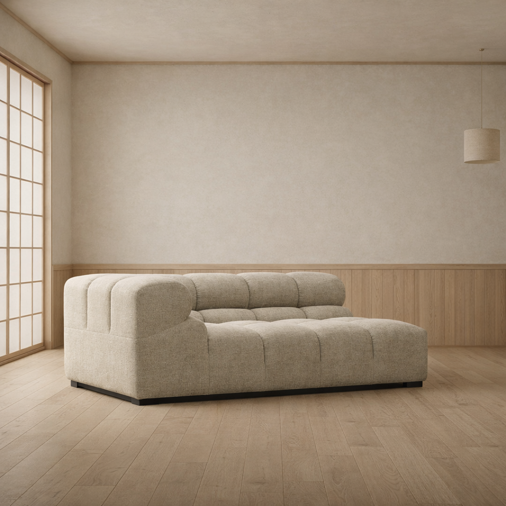 Long Corner with Right High Armrest 150 cm for Tully Modular Sofa